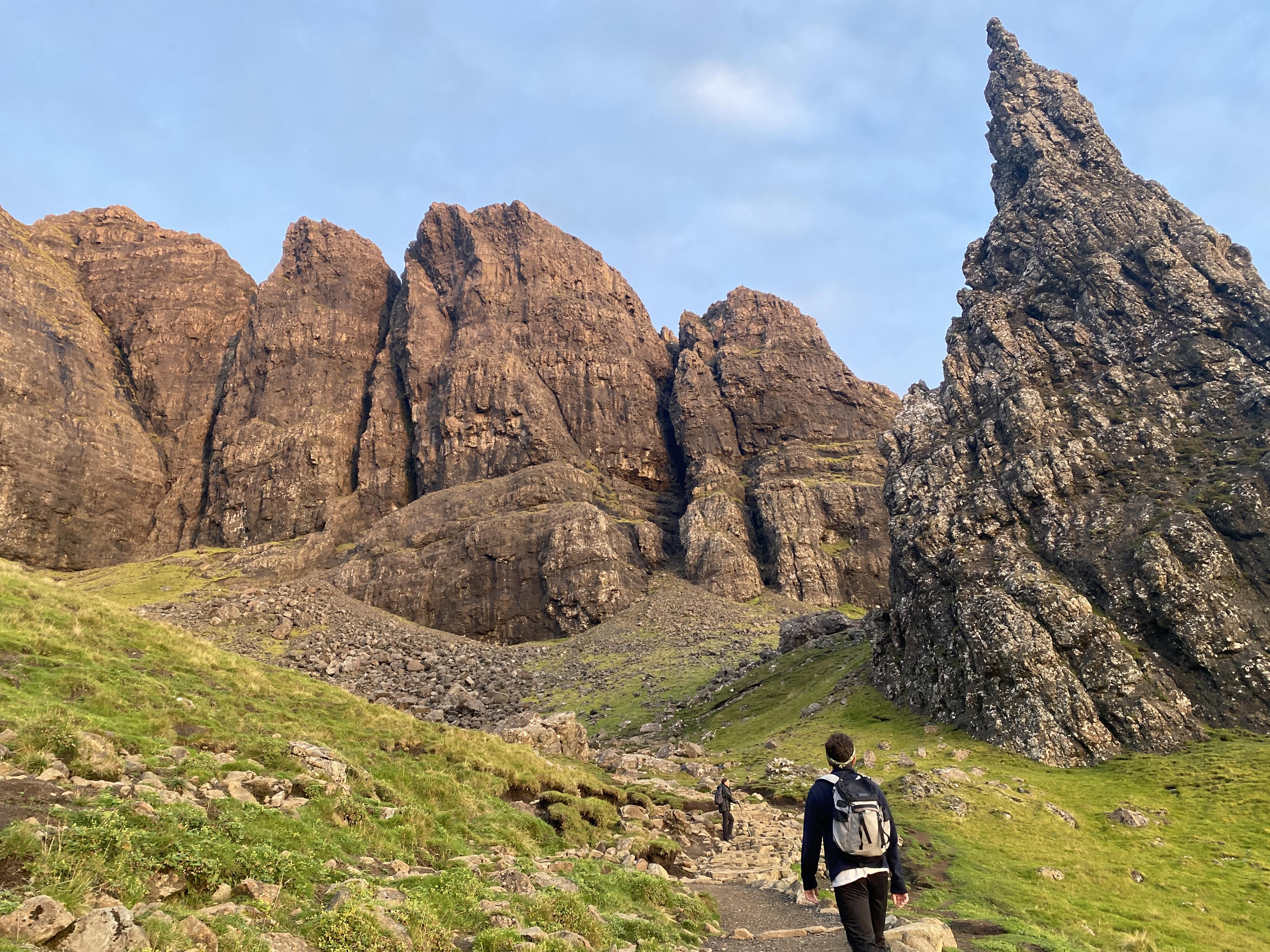 Walking through the highlands